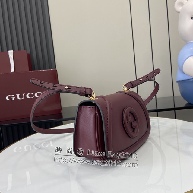 Gucci專櫃古馳最新款Blondie系列迷你肩背包斜挎女包 jh2151型號：815700
